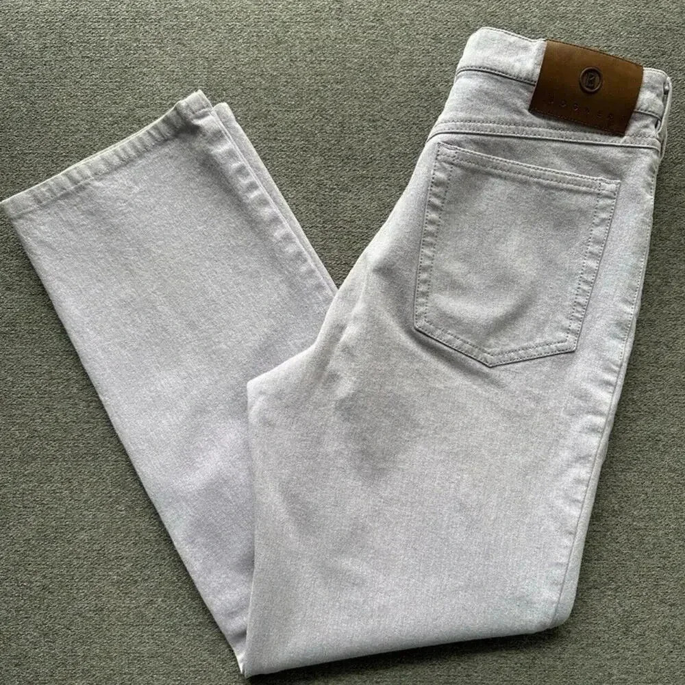 Bogner Light Purple Straight Leg Pants Size 8 Long
